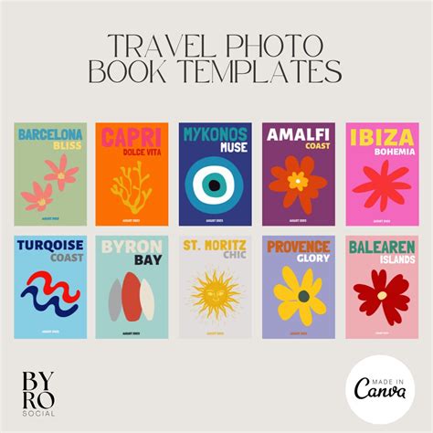 Photo Book Templates Assouline Travel Photos Coffee Etsy