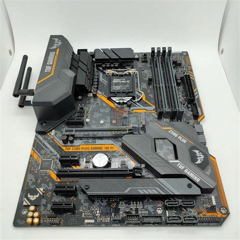Asus TUF Z390-PLUS GAMING (WI-FI) ATX LGA1151(8/9th Gen) Motherboard ...