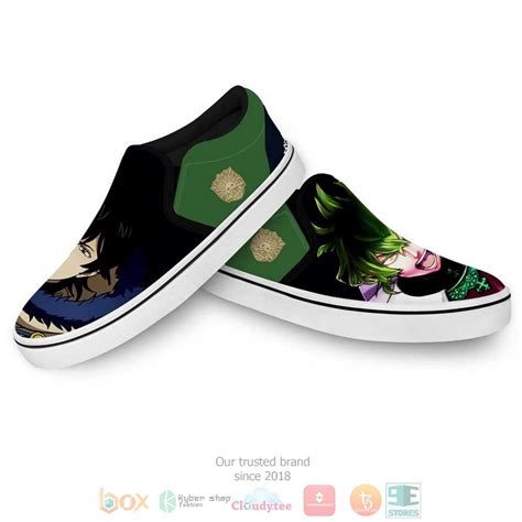 HOT Yuno Anime Black Clover Slip On Sneaker Express Your Unique Style With BoxBoxShirt
