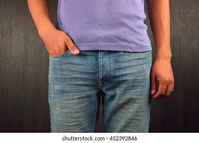 Стоковая фотография 762997114 Young Naked Man Covering His Penis Shutterstock