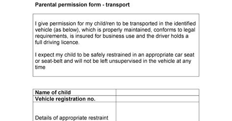 Sample Forms For Authorized Drivers Authorization Letter To Drive