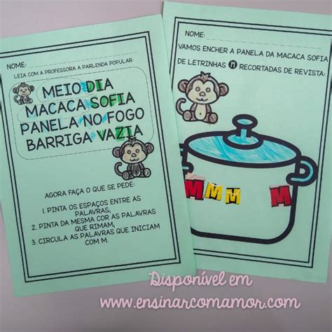 Meio Dia Macaco Assobia - Parlendas Meio Dia Macaco Assobia - RETOEDU