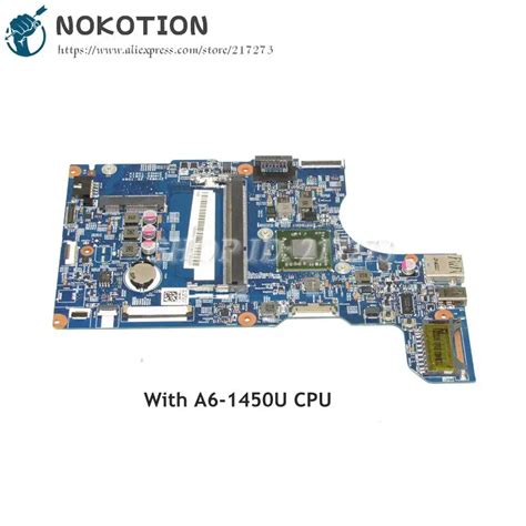 NOKOTION For Acer Aspire V5 122P Laptop Motherboard A6 1450 CPU 2GB RAM