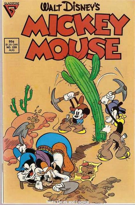 Mickey Mouse 239 Walt Disney Gladstone Comics Aug 1988 Fn