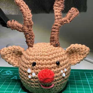 Ravelry Cute Reindeer Chocolate Orange Cover Pattern By Lisa Ball