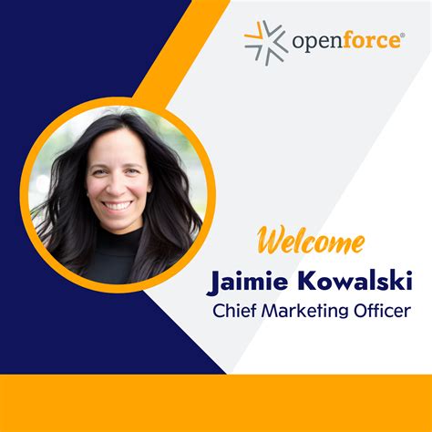 Openforce Appoints Jaimie Kowalski as Chief Marketing Officer to Drive