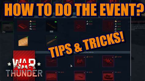 War Thunder How To Do The Crafting Event Overpowered Tips And Tricks