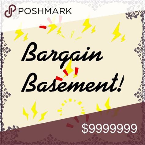 Bargain Basement! | Bargaining, Basement, Supportive