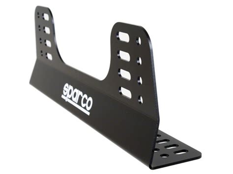 Sparco Side Mount Black Steel Brackets Genracer