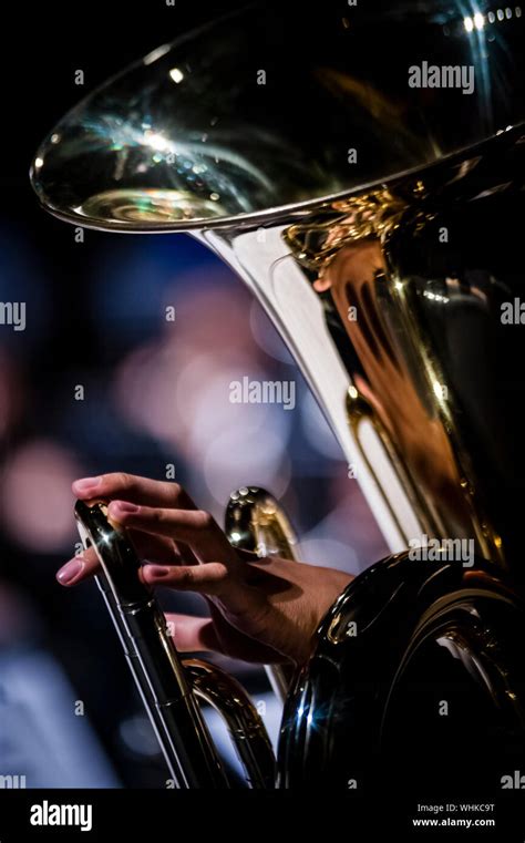 Playing Tuba Hi Res Stock Photography And Images Alamy