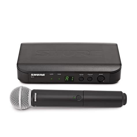 Shure BLX24 SM58 S8 Sistema de micrófono inalámbrico de mano Gear4music