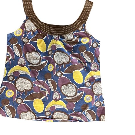 Boden Patterned Tank Top •boden •patterned •tank Depop