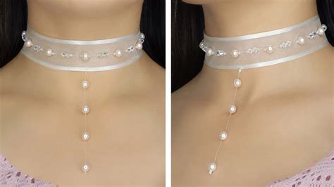 Ribbon Choker Necklace