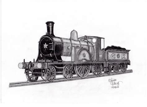 Caledonian Railway Single No. 123 by The-Orient-Express on DeviantArt