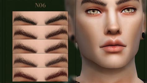 模拟人生4 Eyebrows N06 眉毛 Mod V10 下载 3dm Mod站