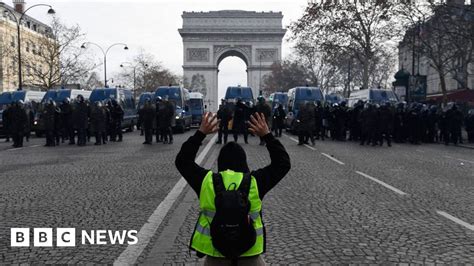 In Pictures France S Latest Protests BBC News