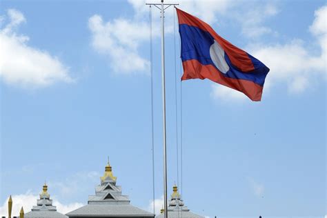 Laos Flag Meaning And Full List Of National Flag Of Laos Since 1353