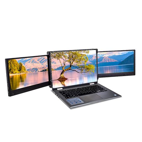 Best Buy Nht Portable 116 Ips Fhd Dual Screen Monitor For Laptops