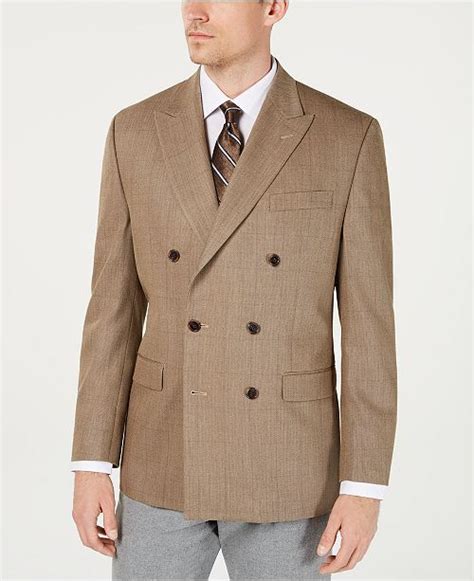 Lauren Ralph Lauren Mens Classic Fit Ultraflex Stretch Light Brown