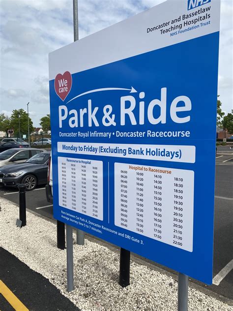 Doncaster Park And Ride Doncaster And Bassetlaw Teaching Hospitals