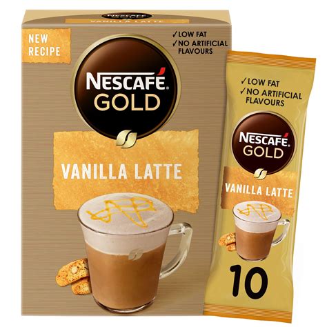 Buy Nescafe Gold Cappuccino Vanilla Latte Coffee Mix G Sachet