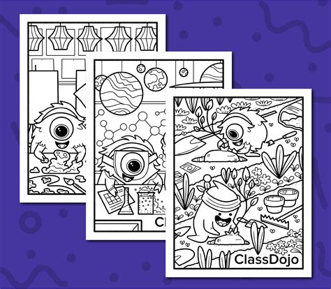 Coloring Pages Bundle Classdojo