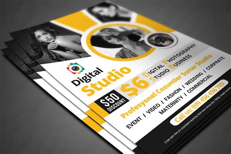 Photography Studio Flyer Templates Creative Flyer Templates