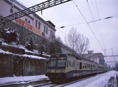 BLS NPZ im Originalanstrich NPZ 734 der GBS Gürbetal Bern