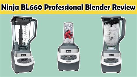 Ninja Bl660 Professional Blender Review 1100 Watts Youtube