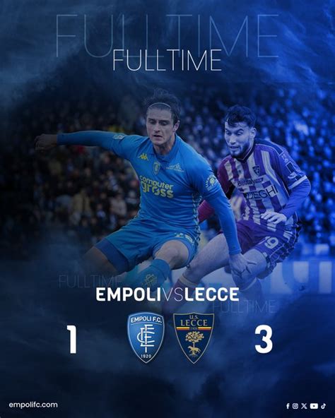 Il Lecce Espugna Empoli Con Gol Di Morente E Doppietta Di Krstovic Tgsq