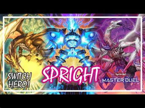 SPRIGHT RINGOWURM BYSTIAL COMBO RANKED GAMEPLAY Yu Gi Oh Master