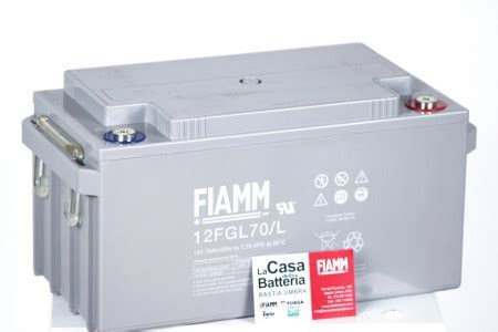 BATTERIA FIAMM 12FGL70 Tecnologia AGM 12V 70 Ah La Casa Della Batteria