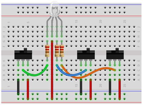 How to Build a Common Anode RGB LED circuit