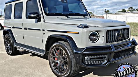 New Mercedes Benz Amg G G Wagon G Manufaktur Arabian Grey Night