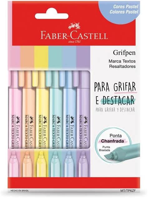 Caneta Esferográfica Trilux Média Faber Castell SM 032 Multicor