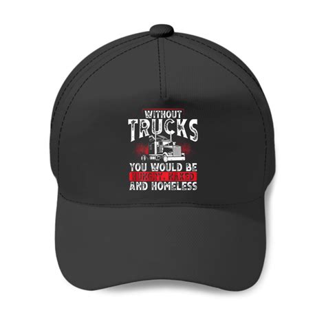 Without Trucks You Would Be Hungry Naked Homeless Backprint Baseball