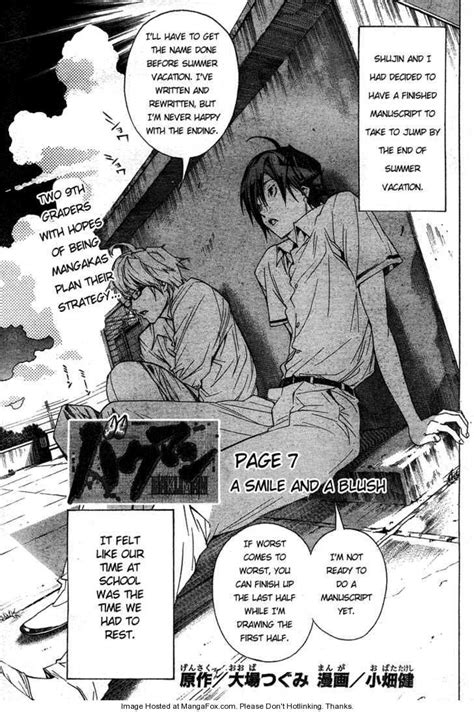 Bakuman 7 Page 1 | Manga pages, Manga vs anime, Manga panel