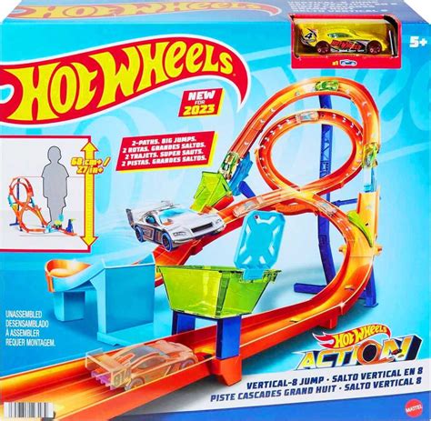 Hot Wheels Car Track Figure Jump Хот Вілс трек Вертикальна вісімка грн Машинки