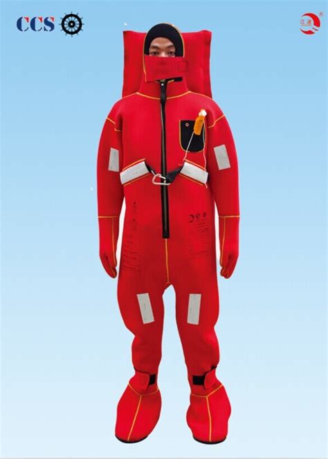 2015 CCS Ec Med Approved Lifesaving Marine Immersion Suits China