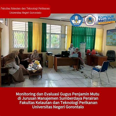 Monitoring Dan Evaluasi Monev Persiapan Perkuliahan Semester Genap