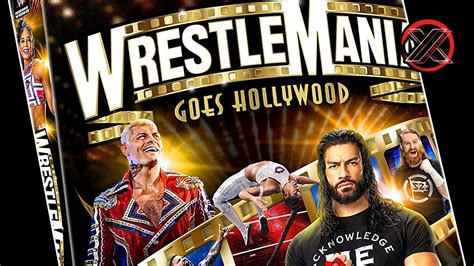 Wwe Wrestlemania Dvd Cover Reveal Youtube