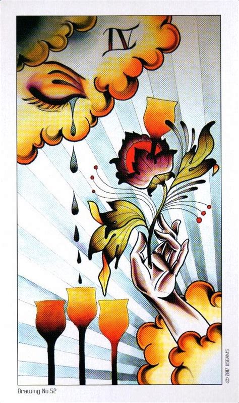 Eight Coins Tattoo Tarot by Lana Zellner | Мир Таро: галерея карт Таро ...