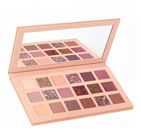 Paleta De Maquiagem Sombras Febella 18 Cores Nude Huda MercadoLivre