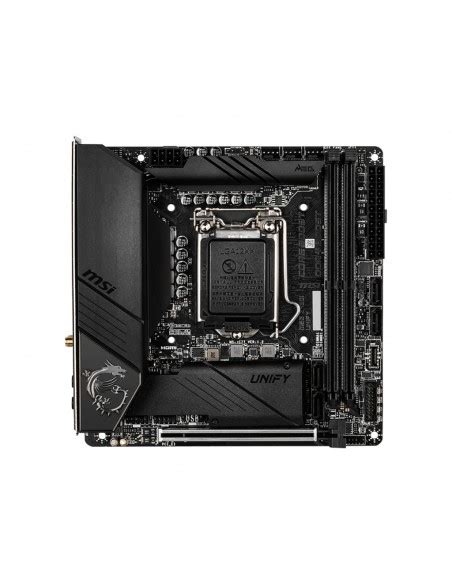 MSI MEG Z490I UNIFY Placa Base Intel Z490 LGA 1200 Socket H5 Mini ITX