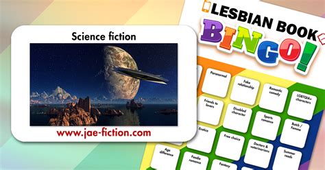 Lesbian Science Fiction Novels Lesbian Book Bingo Jae