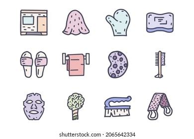 Sex Toy Color Vector Doodle Simple Stock Vector Royalty Free Shutterstock