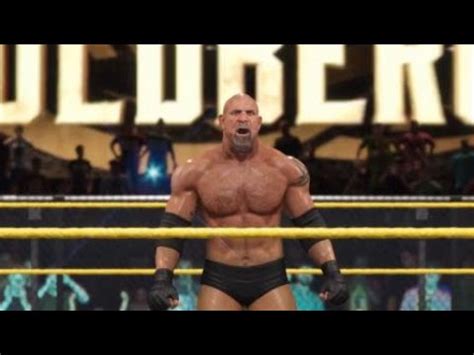 Goldberg Vs Batista WWE 2K22 YouTube