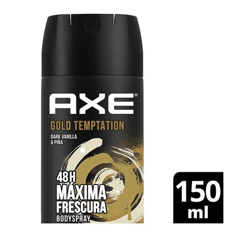 Desodorante Axe Gold Temptation En Aerosol Para Caballero Ml Walmart