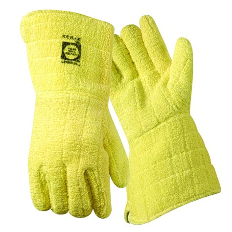 Airgas Wla636kcl Wells Lamont Jomac® X Large 13 Yellow Heavy Weight Kevlar® Heat Resistant