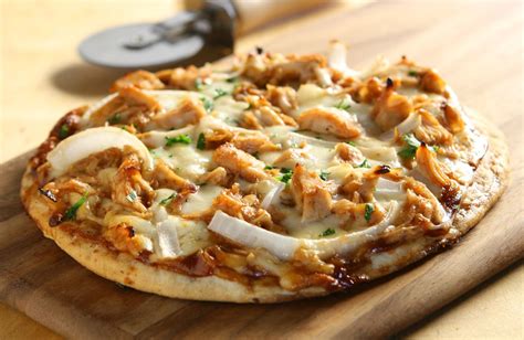 Garlic Chicken Barbecue Pizza Recipe Sparkrecipes